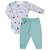 Conjunto Body Longo e Calça Culote Hug Escandinavo Cinza - Imagem 1