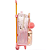 Kit Mochila de Rodinhas e Lancheira Pack Me Fox Coral - Imagem 5