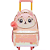 Kit Mochila de Rodinhas e Lancheira Pack Me Fox Coral - Imagem 2
