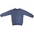 Blusa de Tricô Trabalhada Tricô Kids Texturizada Azul - Imagem 3