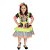 Vestido Junino Bambolê Bolinha Saia de Tulê e Tiara Colorido - Imagem 1
