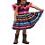 Vestido Junino Lelê Petit Pula Fogueira Colorido Neon - Imagem 2