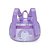 Kit Mochila de Rodinhas Lancheira Pack Me Sweet Leopard Roxo - Imagem 4