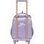 Kit Mochila de Rodinhas Lancheira Pack Me Sweet Leopard Roxo - Imagem 6