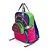 Mochila Com Pochete-Lancheira Mait ArcoIris Colorido - Imagem 2