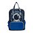 Mochila Com Pochete-Lancheira Mait Astronauta Azul Marinho - Imagem 3