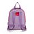 Mochila Com Pochete-Lancheira Mait Xadrez Borboleta Colorido - Imagem 4