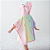 Toalha Poncho Buba Com Capuz Zoo Unicórnio Rosa - Imagem 6