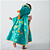 Toalha Poncho Buba Com Capuz Zoo Dino Verde - Imagem 7