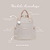 Mochila de Maternidade Pirulitando Baby Aconchego Marfim - Imagem 5