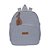 Mochila de Maternidade Pirulitando Baby Cuidado Cinza - Imagem 1
