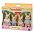 Família Dos Coelhos de Leite Sylvanian Families Colorido - Imagem 2