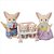 Família De Raposas do Deserto Sylvanian Families Colorido - Imagem 1