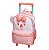 Mochila de Rodinhas Lilica Ripilica Com Alças Toddler Rosa - Imagem 1