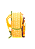 Mochila de Costas Kouii Pacific Filhotiis Leão Amarelo - Imagem 3