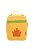 Kit Mochila Carrinho Lancheira Kouii Pacific Filhotiis Leão - Imagem 5