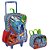 Kit Mochila de Rodinhas E Lancheira PJ Masks Colorido - Imagem 1