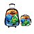 Kit Mochila de Rodinhas e Lancheira Dermiwill Ghost Force - Imagem 1