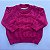 Conjunto de Tricô Maya Corações Blusa e Calça Rosa Forte - Imagem 4