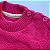 Conjunto de Tricô Maya Corações Blusa e Calça Rosa Forte - Imagem 6