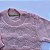 Conjunto de Tricô Maya Corações Blusa e Calça Rosa Pastel - Imagem 7