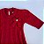 Vestido de Tricô Helena Com Laço e Bordado Vermelho - Imagem 5