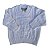 Blusa de Tricô Bernardo Tramas Branco - Imagem 1
