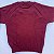 Blusa de Tricô Lucca Texturizada Com Manga Raglan Bordo - Imagem 3