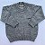 Blusa de Tricô Arthur Lisa Decote Redondo Cinza Claro - Imagem 6