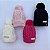 Gorro de Tricô Para Meninas Com Pompom Rosa Forte - Imagem 5