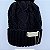 Gorro de Tricô Para Meninas Com Pompom Preto - Imagem 3