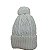 Gorro de Tricô Para Meninas Com Pompom Pérola - Imagem 2