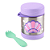 Pote Térmico Skip Hop Com Talher Spark Style Concha Roxo - Imagem 2
