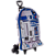 Mochila de Rodinhas 3D Maxtoy Star Wars R2D2 Azul - Imagem 1