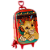 Mochila de Rodinhas 3D Maxtoy Rei Leão Vermelho - Imagem 1