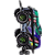 Mochila de Rodinhas 3D Maxtoy Hulk Monster Trucks Colorido - Imagem 3
