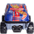 Mochila de Rodinhas 3D Maxtoy Hotwheels Race Monster Trucks - Imagem 3