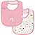 Kit Com 2 Babadores Hug Blossom Rosa Blush - Imagem 1