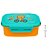 Kit de Alimentação Buba Bentô Box Zoo Leão Colorido - Imagem 4