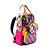 Mochila Com Pochete Mait Cupcake Colorida - Imagem 2