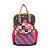 Mochila Com Pochete Mait Cupcake Colorida - Imagem 1