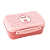 Kit Lanche Metoo Angela Fada Mia By Bup Baby Vermelho - Imagem 1