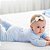 Conjunto de Body Hug Longo Canelado Azul - Imagem 7