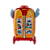 Mochila de Rodinhas 3D Maxtoy Stitch Tropical Colorido - Imagem 4