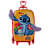 Mochila de Rodinhas 3D Maxtoy Stitch Tropical Colorido - Imagem 1