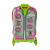 Mochila de Rodinhas 3D Maxtoy Star Wars Grogu Rosa Verde - Imagem 4