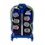 Mochila de Rodinhas 3D Maxtoy Star Wars Grogu Azul Verde - Imagem 4