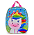 Mochila Pequena Maxtoy Cute Unicorn Azul - Imagem 1