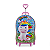 Mochila de Rodinhas 3D Maxtoy Cute Unicorn Azul - Imagem 1