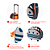 Mochila de Rodinhas Skip Hop Spark Style Espaço Azul - Imagem 4